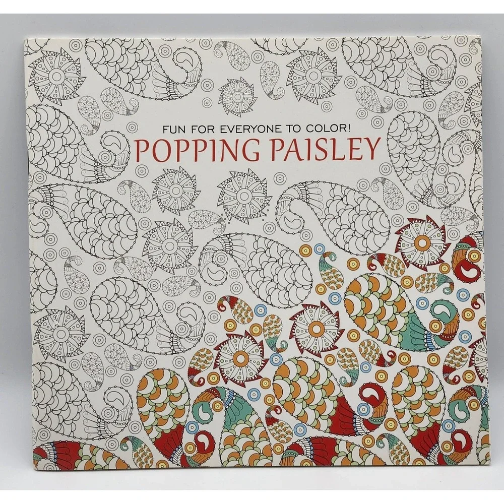 POPPING‎ PAISLEY | LEISURE ARTS (6817) By The Guild Of Master Craftsman